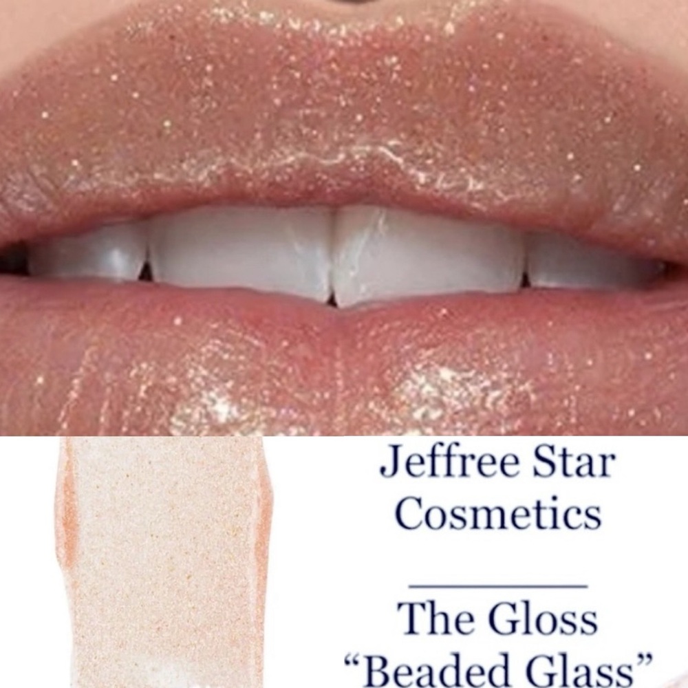 NIB Jeffree Star Cosmetics Gloss; Beaded Glass